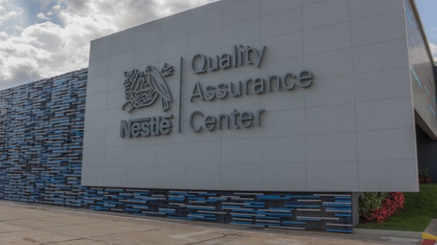 Foto do centro de qualidade da Nestlé